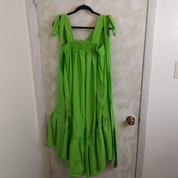 XS Oversized Sundress By Christopher John Rogers POCKETS Little - Picture 5 of 11